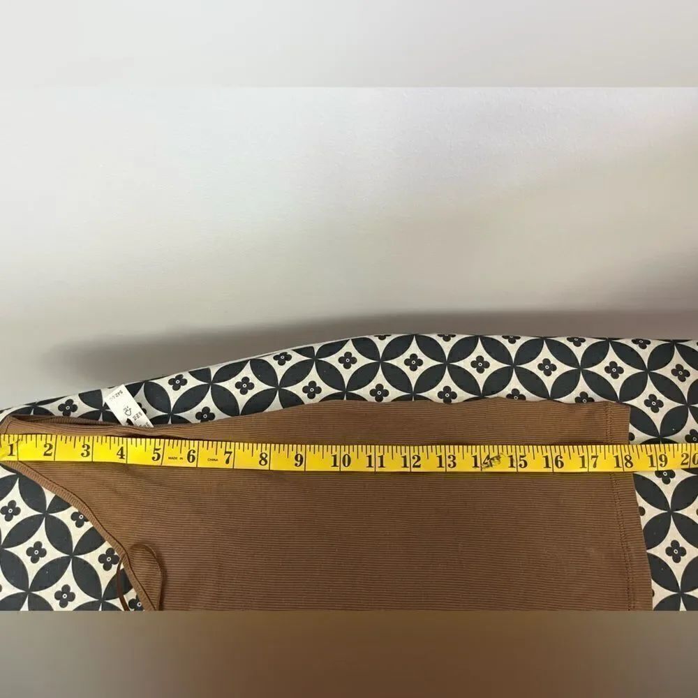 Madewell Brightside Rib One-Shoulder Tank NWT Size XXS - Picture 10 of 10